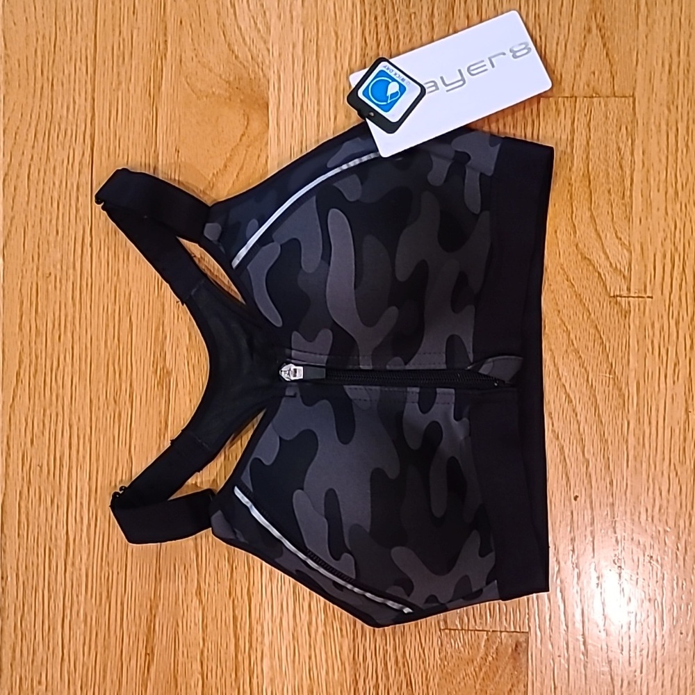 Layer8 Maximum Support Camo Spots Bra